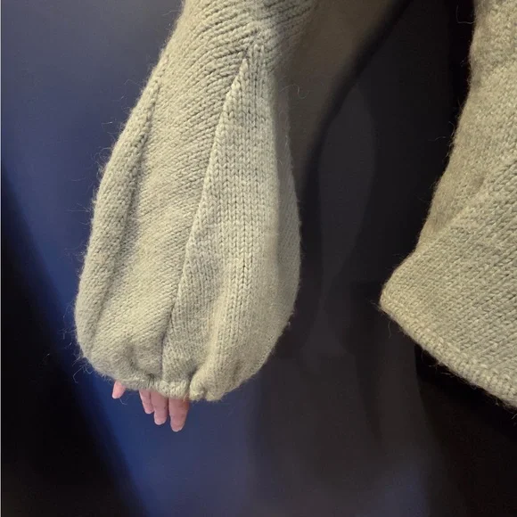 Alexander McQueen Gray Turtleneck Sweater - Picture 6 of 9